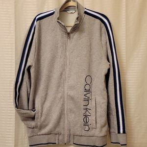 Calvin Klein Zip-front Sweatshirt